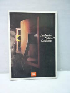 JBL Loudspeaker & Components カタログ 1980年 Paragon/L300A/Ｌ222Ａ/L150/Ｌ110Ａ/Ｌ50Ａ/Ｌ40Ａ