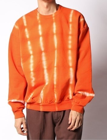 【美品】JOURNAL STANDARD relume ジャーナルスタンダード textile design by NOMA.t.d. ノーマティーディー タイダイ スウェット