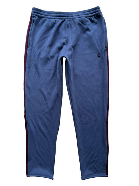 【美品】South2 West8 サウスツーウエストエイト【JO844 Trainer Pant】サイドライン トレイナーパンツMネイビー ×ボルドー