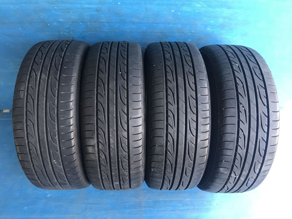 外箱不良宅配便送料無料 M-1084☆215/45R17 DUNLOP サマータイヤ 4本