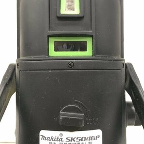 【中古品】★makita 屋内・屋外兼用グリーンレーザー墨出し器 SK504GPZ ITJHMBEI5RK4の画像3