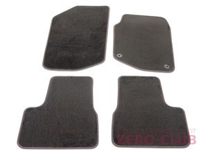 [ Peugeot 208 GTI A9C5F03 right H for / original floor mat for 1 vehicle black & red stitch ][2416-90187]