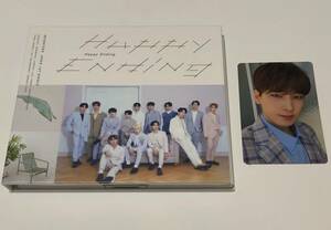 SEVENTEEN セブチ JAPAN 1ST SINGLE CD Happy Ending ★ 初回 ウォヌ トレカ 付き