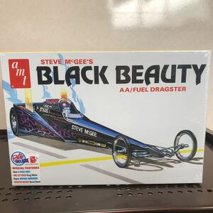 190 シュリンク未開封 AMT 1/25 スティーブ・マッギー ブラック・ビューティー AA/フューエル ドラッグスター BLACK BEAUTY プラモデル 車