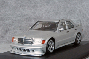 * 1/43 Mercedes Benz = 190E 2.5-16 EVO 2 / 1990 silver = Mercedes Benz