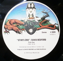 LPUKオリジナル盤 David Bedford Star’s End virgin V2020 1974 年 ニューエイジ_画像4