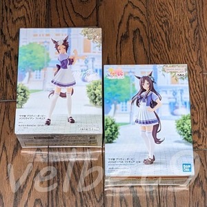 ウマ娘 プリティーダービー メジロライアン&メジロドーベル フィギュア 全2種セット／バンプレスト トレセン学園制服姿 バンダイスピリッツ