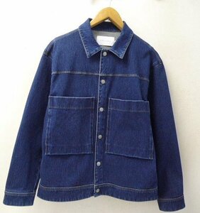 ◆CURLY カーリー MAZARINE TRUCKER JACKET デニム Gジャン　ジャケット　 サイズ1 美品 INDIGO