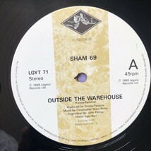 激レア 英国盤 オリジナルリリース盤 シャム69 Sham 69 1988年 12EPレコード Outside The Warehouse Punk / New wave ペラジャケ_画像7