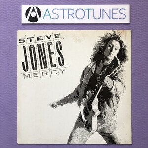 良盤 激レア スティーブ・ジョーンズ Steve Jones 1987年 LPレコード マーシー Mercy 国内盤 Sex PistolsのSteve Jonesのソロアルバム