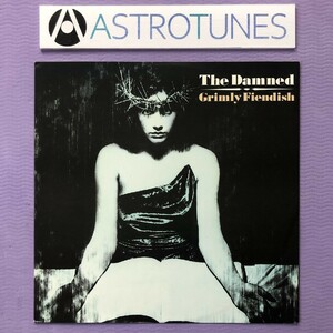 美盤 レア盤 ホワイト盤 ダムド Damned 1985年 LPカラーレコード Grimly Fiendish 英国盤 Punk / New wave