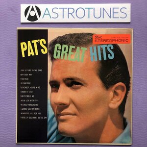 パット・ブーン Pat Boone LPレコード Pat's Great Hits Pat's Great Hits 米国盤 Oldies