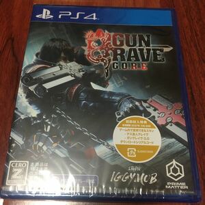 PS4 ガングレイヴ・ゴア　GUNGRAVE GORE 新品未開封