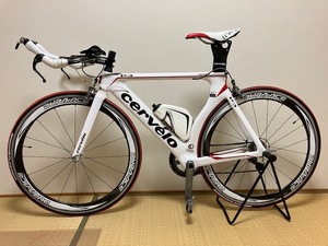 Cervelo サーベロ P3 TTバイク タイムトライアル トライアスロン バイク Dura-Ace/Ultegraミックス 10S used 走行少 美品 希少パーツ多