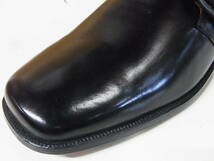 未使用 デッドストック FLORSHEIM フローシャイム モンクストラップ レザーシューズ 靴 黒 サイズ9.5 27.5センチ_画像5
