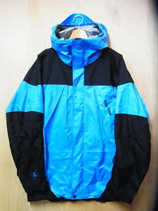 綺麗 SOPHNETｘMarmot ソフネットｘマーモット 21AW THUNDER LIGHT JACKET マウンテンパーカー 青 サイズL