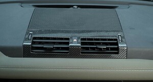  authentic style! real dry carbon front air conditioner duct cover Defender 110 110S 110SE 110HSE 110X 130 130SE 130X