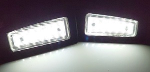 激白光 ! 交換式 ! マツダ LED ナンバー灯 ライセンス ランプ CX-3 DK5FW DK5AW DKEFW DKEAW DK8FW DK8AW DKLFW DKLAW 15S 20S XD