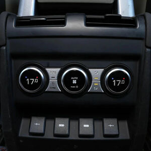  height goods .! satin silver rear air conditioner switch cover Defender 110 110S 110SE 110HSE 110X 130 130SE 130X