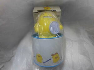【未開封パッケージに傷みと汚れあり】 バンプレスト 日本製 プライズ 景品 ふわふわ ぬーぼー 缶セット 貯金箱 人形部分サイズ約6ｃｍ