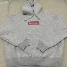 国内正規　Sサイズ　Supreme 23SS Inside Out Box Logo Hooded Sweatshirt インサイド アウト ボックス ロゴ パーカー Grey グレー_画像1