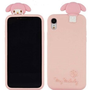 [ new goods ] Sanrio character ziPhone XR silicon case My Melody smartphone case 