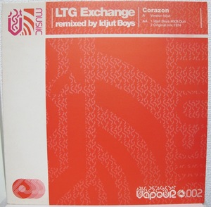 LTG EXCANGE remixed by Idjut Boys - Corazon UK盤12インチ (DISCO / DUB / HOUSE / LATIN)