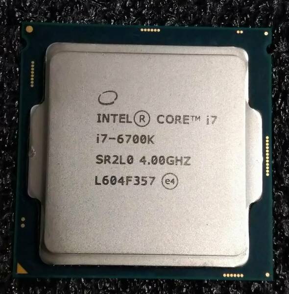【中古】Intel Core i7 6700K Skylake LGA1151
