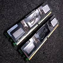 【中古】DDR2メモリ 8GB(4GB2枚組) Winchip GDE4GB28L250C8-32GK [DDR2-800 PC2-6400]_画像4