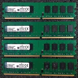 【中古】DDR2メモリ 16GB(4GB4枚組) Kingston KVR800D2N6/4G ※AMD用 [DDR2-800 PC2-6400]