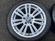 美品！BMW 1シリーズ Mスポーツ(F20)純正ダブルスポーク383M 7.5/8J-17インチ PCD120 ET43/53 2シリーズ,3シリーズ F22,E87,E46_画像5