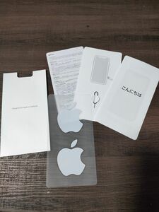 Apple 付属品 アップル ステッカー iPhone りんご 純正品 マーク