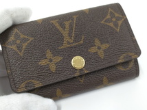 【中古】LOUIS VUITTON ポシェット クレ キーリング付き コインケース モノグラム M62650_画像7