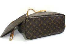 【中古】LOUIS VUITTON ネヴァーフルMM トートバッグ ショルダーバッグ モノグラム ベージュ M40995_画像3