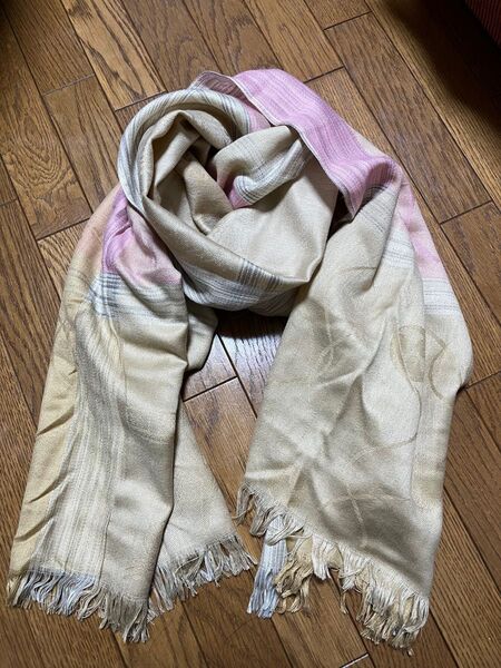 【新品 未使用】ストール シルク&コットン
