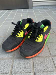 セール！ 激レア！NIKE AIR MAX 90 NEON BLACK/RACER PINK スニーカー シューズ ナイキ 28.0cmナイキエアマックス90 ESSENTIAL