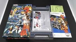 バトルロボット列伝 ガンダム【美品】【動作確認済み】スーパーファミコン SFC204 箱付き【同梱可能】ソフト【希少 レア】カセット ゲーム 