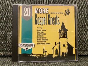 20 MORE GOSPEL GREATS CD CASCADE-1019 ゴスペル