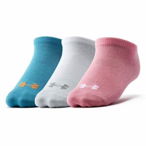 *UNDER ARMOUR Under Armor = lady's training no- show socks 3 pairs set =MD new goods 1359233