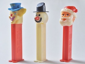 ●PEZ ペッツ　ディズペンサー　サンタクロース　雪だるま　ピエロ