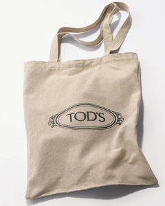  remainder 1/OggiojiTOD'S Tod's on goods tote bag 2021 year 11 month number brand the first appendix limitation eko-bag linen style cloth & simple Logo pouch 