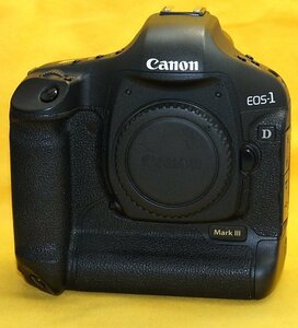 ★一発即決★訳あり★ジャンク品扱い★キャノン「EOS-1D Mark III」本体のみ★画像のバッテリーも付きません★最新ファームウェアに更新済