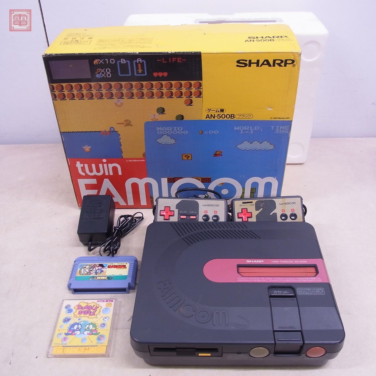 70%OFF】 ツインファミコン 箱説明書付き後期型 家庭用ゲーム本体