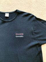 【WILD CHAMOMILE'S】CHANEL beautyスタッフニットTシャツ ノベルティ　#S(オーバーサイズ)お値引き中！_画像2