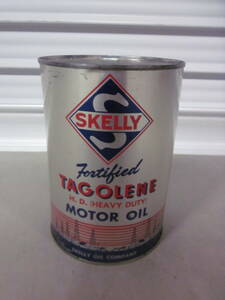 SKELLY MOTOR OIL TAGOLENE　オイル缶　ガレージ　世田谷ベース