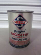 SKELLY MOTOR OIL TAGOLENE　オイル缶　ガレージ　世田谷ベース_画像1