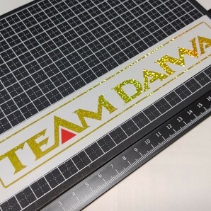 【即落】TEAM DAIWA ステッカー 【2】白金 !! チームダイワの画像1