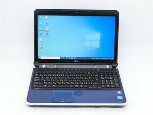 カメラ内蔵/中古/15型/ノートPC/Windows10/爆速新品SSD512GB/8GB/2世代i7/FMV　AH77/D 新品無線マウス　MS Office2021ProPlus搭載