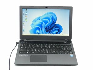 中古15型/ノートPC/Win11/新品SSD256/8GB/4世代i3/Diginnos 　Critea DX4 新品無線マウス　MS office2021搭載　訳あり品