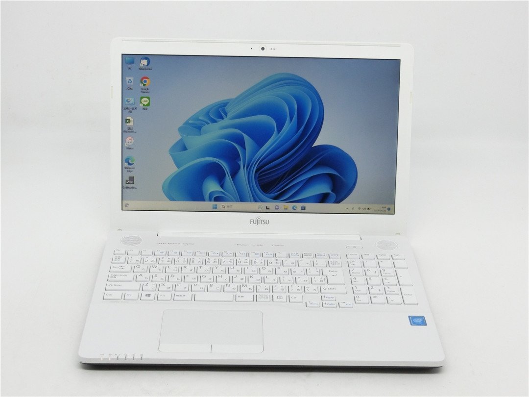 Win11Pro/カメラ内蔵/中古/15.6型/ノートPC/新品256GB/8GB/CEL3855U